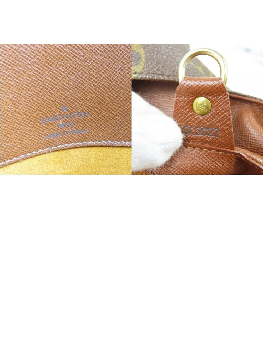 Louis Vuitton Monogram Musette Salsa Bag in Brown & Tan Leather Strap Flaw - Picture 14 of 16